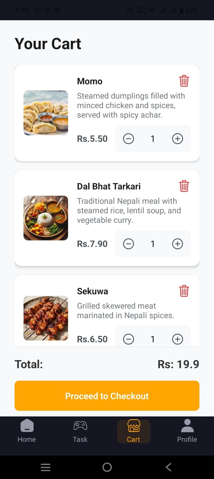 Saras App Screenshot 3