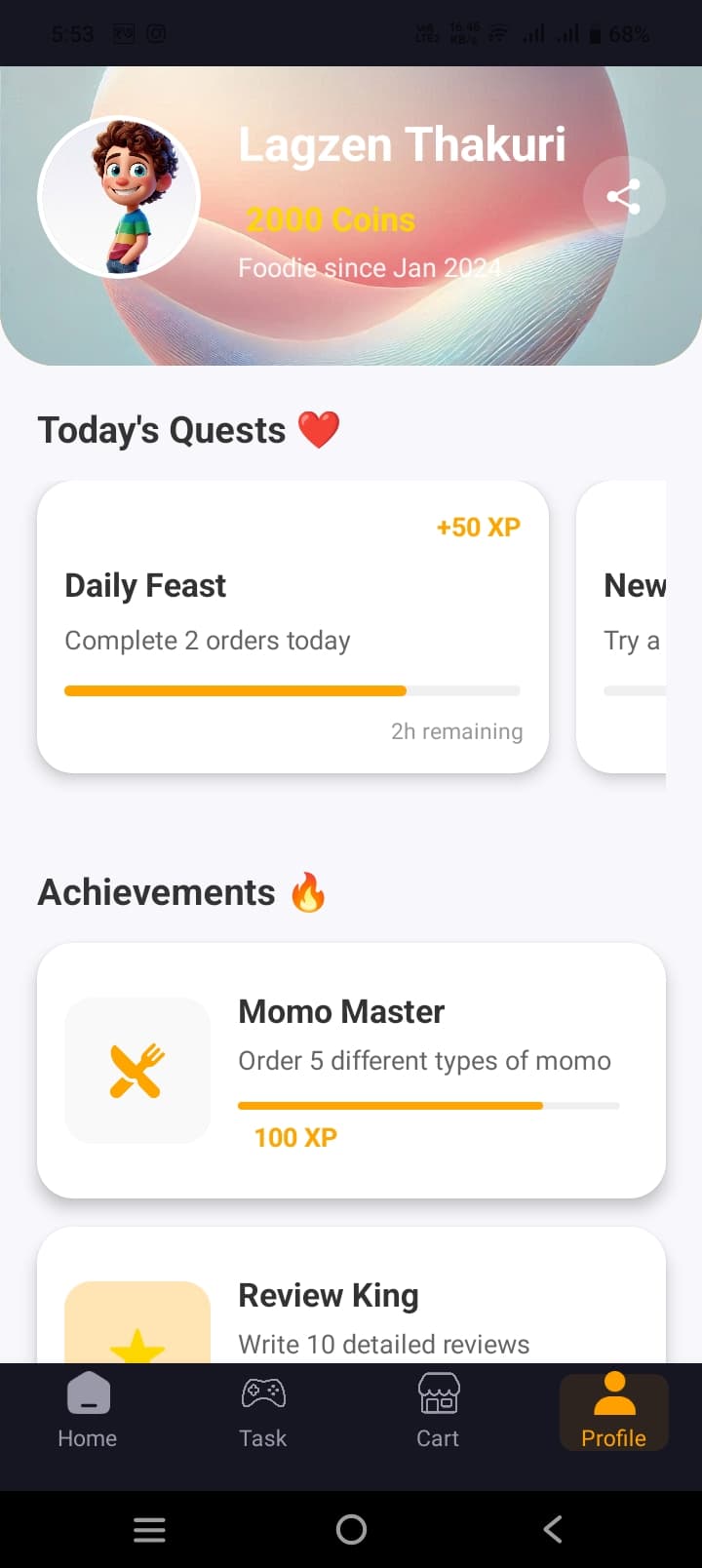 Saras App Screenshot 3