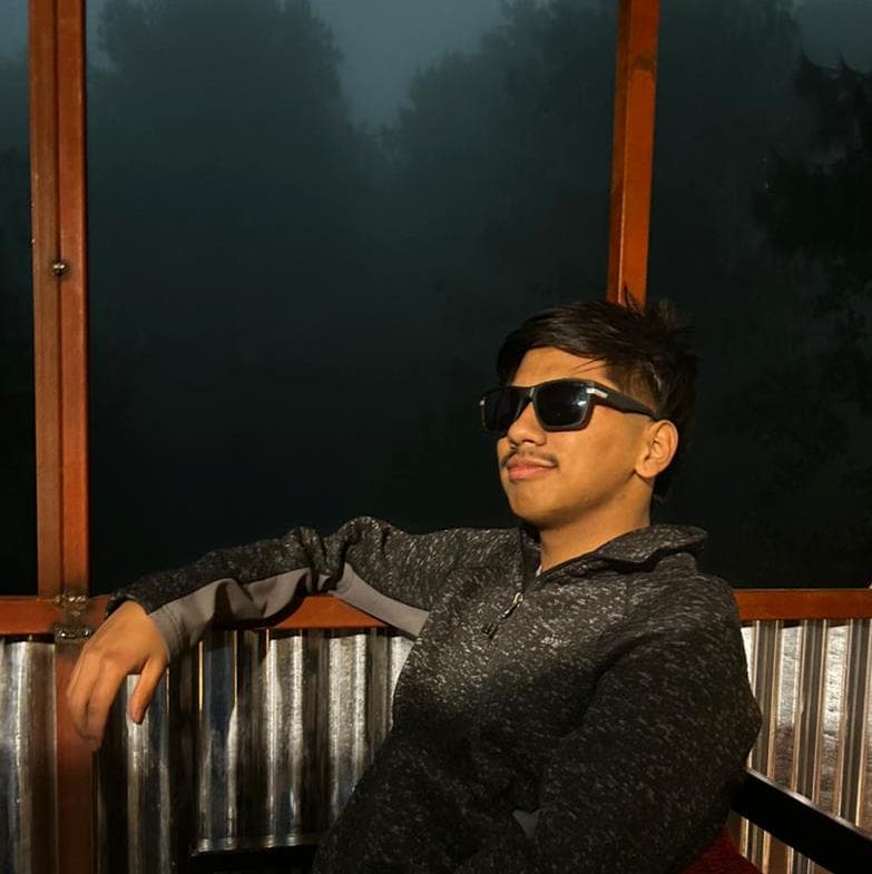Lagzen Thakuri at a community event